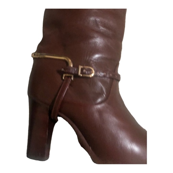 Women’s Genuine Leather Brown Boots in Excellent Used ConditionSize 7 M - Picture 13 of 14